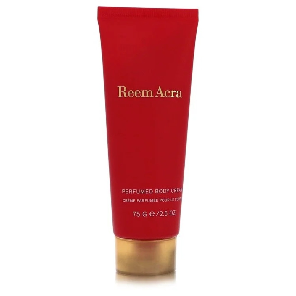 Reem Acra Red and Gold Perfumed Body Cream